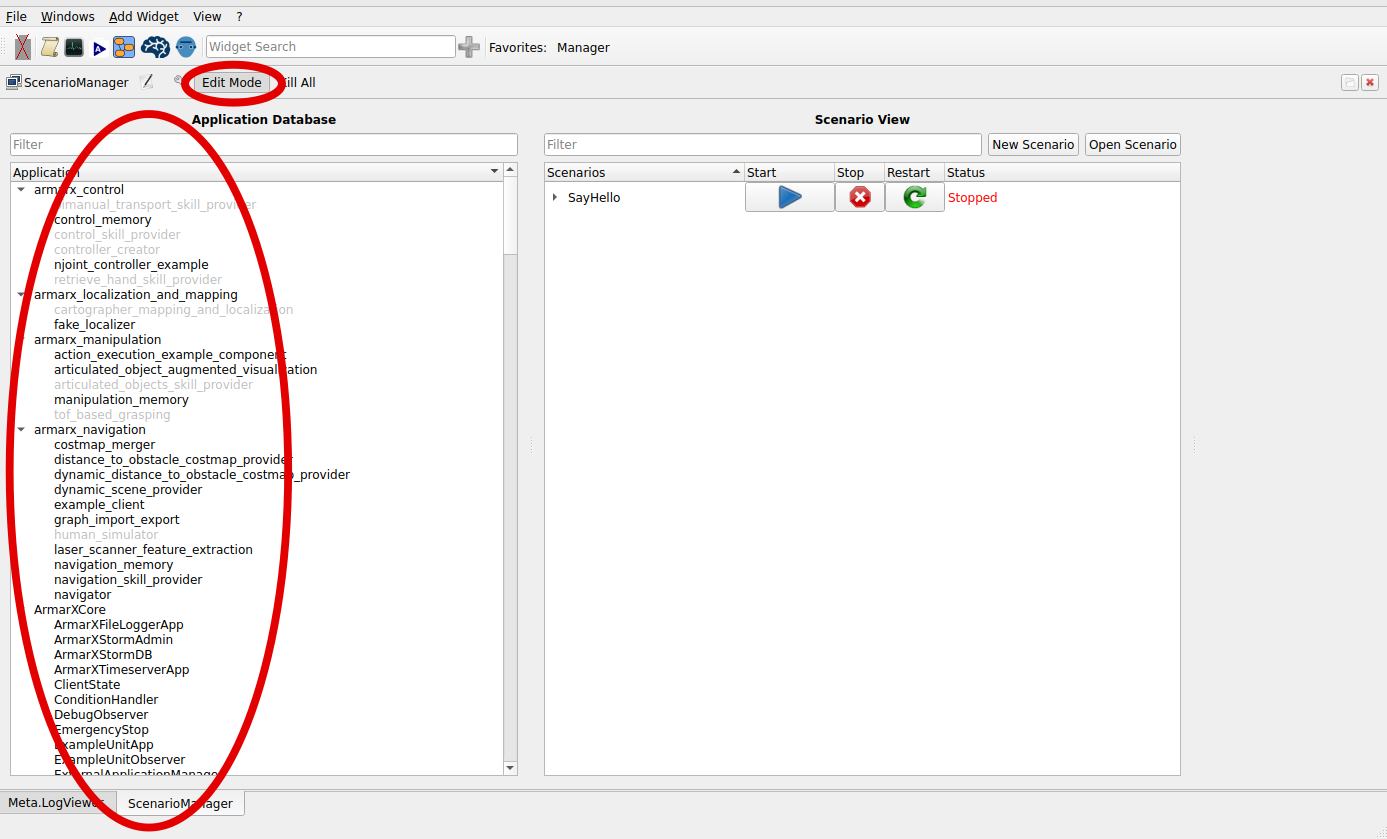 Adding the Applications: Drag and drop the applications into the Scenario