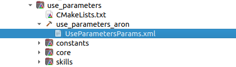 Where to find UseParameterParams.xml